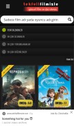 How tekfullfilmizle.net looks like on a mobile device such as an iPhone.