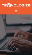How teknologize.com looks like on a mobile device such as an iPhone.