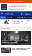 How telemundochicago.com looks like on a mobile device such as an iPhone.