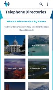 How telephonedirectories.us looks like on a mobile device such as an iPhone.