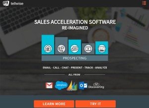 How tellwise.com looks like on a tablet such as an iPad.