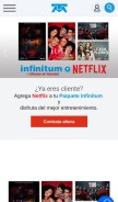 How telmex.com looks like on a mobile device such as an iPhone.