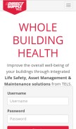 How tels.net looks like on a mobile device such as an iPhone.