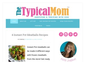 How temeculablogs.com looks like on a tablet such as an iPad.
