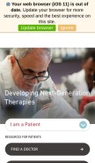 How templehealth.org looks like on a mobile device such as an iPhone.