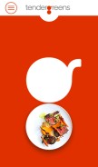 How tendergreens.com looks like on a mobile device such as an iPhone.