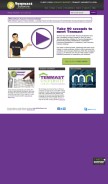 How tenmast.com looks like on a mobile device such as an iPhone.