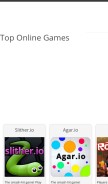 How terraarcade.com looks like on a mobile device such as an iPhone.