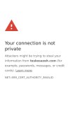 How teskosazeh.com looks like on a mobile device such as an iPhone.
