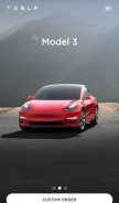 How tesla.com looks like on a mobile device such as an iPhone.