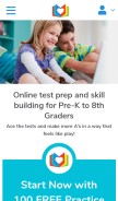 How testingmom.com looks like on a mobile device such as an iPhone.