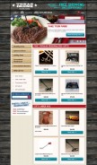 How texasirons.com looks like on a mobile device such as an iPhone.