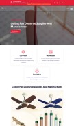 How thanishkaindustries.co.in looks like on a mobile device such as an iPhone.