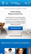 How thankyou.com looks like on a mobile device such as an iPhone.