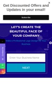 How thearticon.com looks like on a mobile device such as an iPhone.