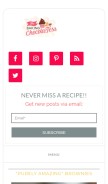 How thebakingchocolatess.com looks like on a mobile device such as an iPhone.