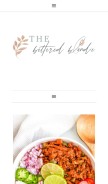 How thebetteredblondie.com looks like on a mobile device such as an iPhone.