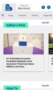 How thebetterindia.com looks like on a mobile device such as an iPhone.