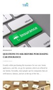 How thebudgetmonkey.com looks like on a mobile device such as an iPhone.