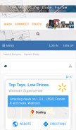 How thebuildingcodeforum.com looks like on a mobile device such as an iPhone.