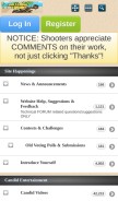 How thecandidforum.com looks like on a mobile device such as an iPhone.