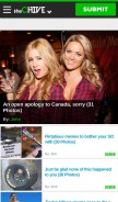 How thechive.com looks like on a mobile device such as an iPhone.