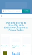How thecouponly.com looks like on a mobile device such as an iPhone.