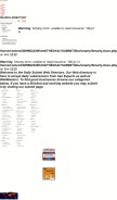How thedailysubmit.com looks like on a mobile device such as an iPhone.