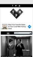 How thefilmagazine.com looks like on a mobile device such as an iPhone.