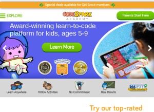 How thefoos.com looks like on a tablet such as an iPad.