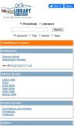 How thefreelibrary.com looks like on a mobile device such as an iPhone.