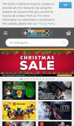 How thegamecollection.net looks like on a mobile device such as an iPhone.