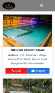 How thegari.in looks like on a mobile device such as an iPhone.