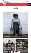 How thegioithoitrang.net looks like on a mobile device such as an iPhone.