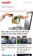 How thegioitiepthi.vn looks like on a mobile device such as an iPhone.