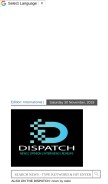 How theglobaldispatch.com looks like on a mobile device such as an iPhone.