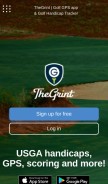 How thegrint.com looks like on a mobile device such as an iPhone.