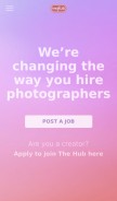 How thehhub.com looks like on a mobile device such as an iPhone.