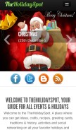 How theholidayspot.com looks like on a mobile device such as an iPhone.