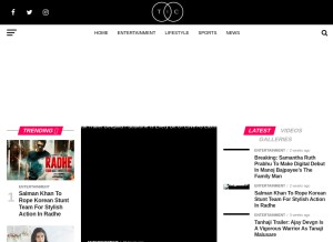 How theindiancircle.com looks like on a tablet such as an iPad.