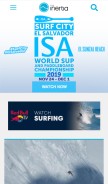 How theinertia.com looks like on a mobile device such as an iPhone.