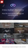 How theinsta-stalker.com looks like on a mobile device such as an iPhone.