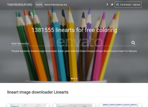 How theivrgroup.org looks like on a tablet such as an iPad.