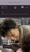 How theloveofpeople.com looks like on a mobile device such as an iPhone.