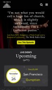 How themoth.org looks like on a mobile device such as an iPhone.