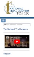 How thenationaltriallawyers.org looks like on a mobile device such as an iPhone.