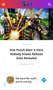 How thenerdmag.com looks like on a mobile device such as an iPhone.