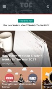 How theomegacode.com looks like on a mobile device such as an iPhone.