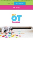 How theottoolbox.com looks like on a mobile device such as an iPhone.