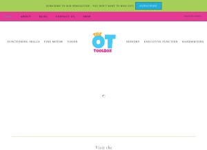 How theottoolbox.com looks like on a tablet such as an iPad.